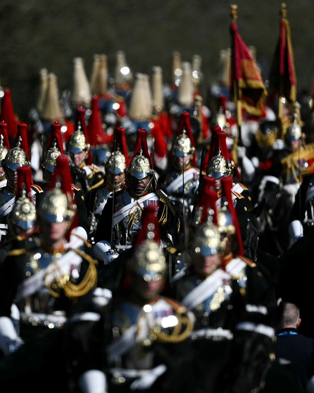 Photos of President Tinubu and his wife Remi at the Windsor Castle during state visit to the UK.